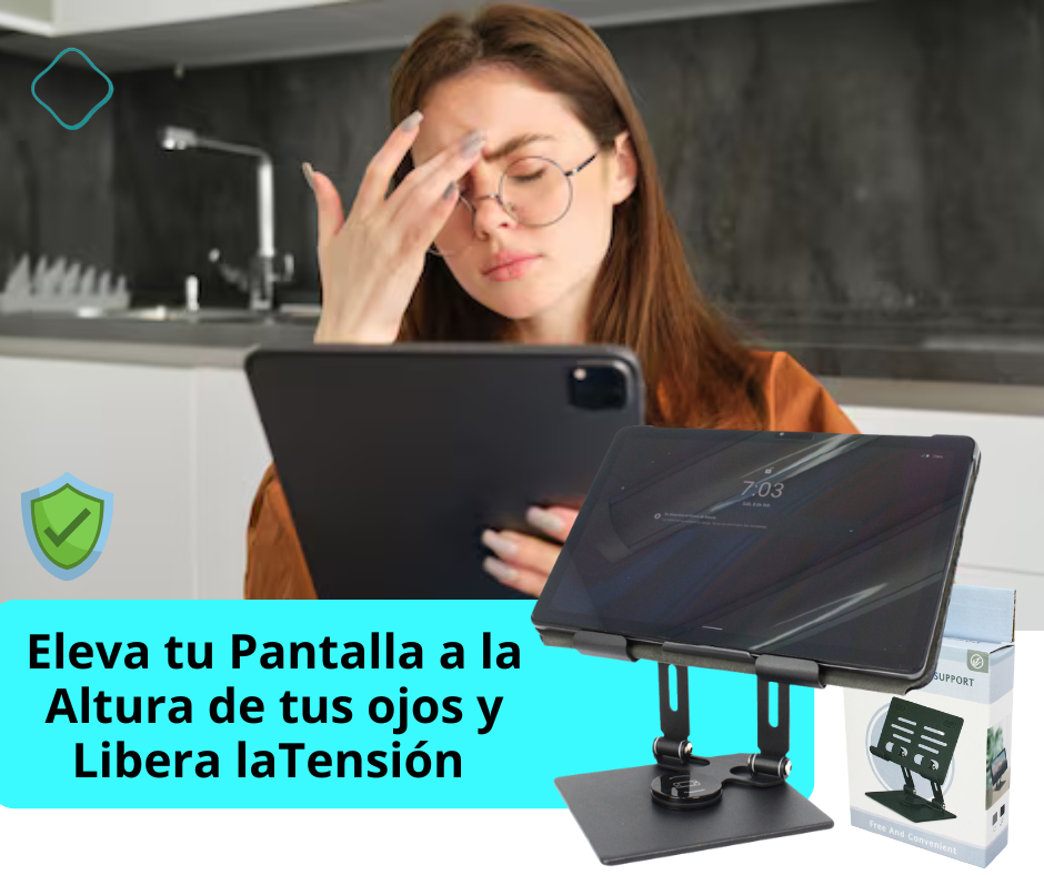 TitanStand A812 - Soporte Ergonómico Blindado Plegable