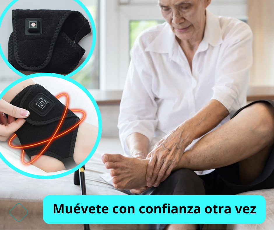 PhysioRelief™ - Tobillera Térmica de Compresión Avanzada