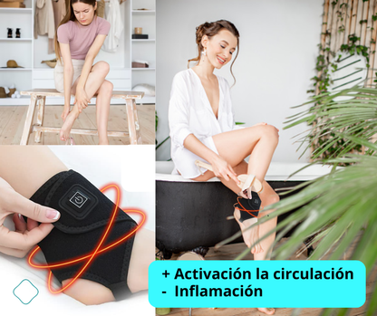 PhysioRelief™ - Tobillera Térmica de Compresión Avanzada