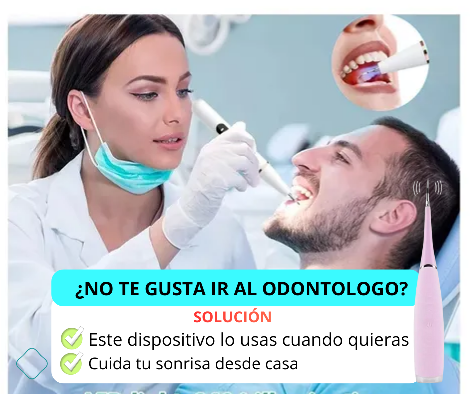 SonicWhite™ - Limpiador Dental por Ultrasonido Pro